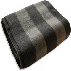 Couverture militaire antibactérienne en fibre tactique 80 % laine 450 g pour opérations spéciales