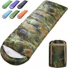 Sac de couchage camouflage imperméable