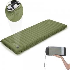Matelas de couchage gonflable durable en cas de catastrophe