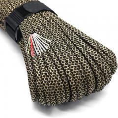 Paracorde pour équipement de survie en plein air 3100 x 0,4 cm