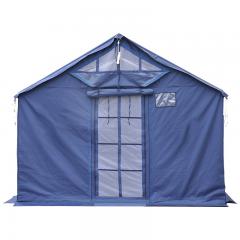 Tente coupe-vent bleue