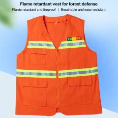 Gilet et chapeau de pompier pour les secours en cas de catastrophe